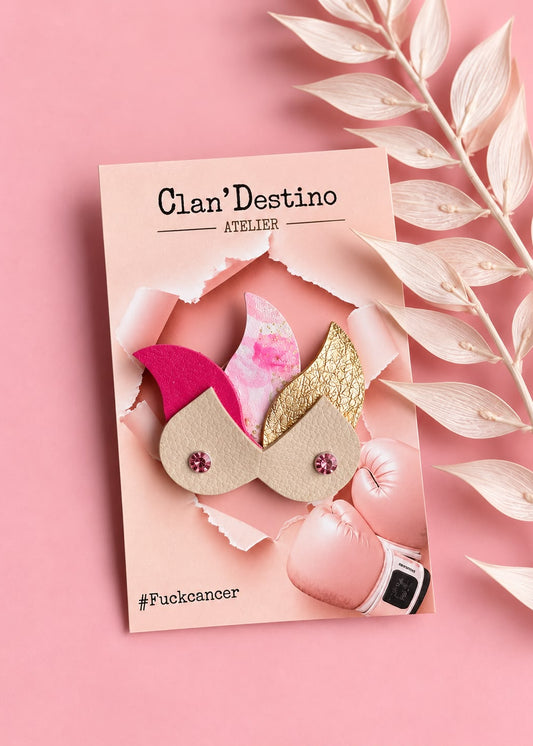 Octobre Rose : Broche Fuego