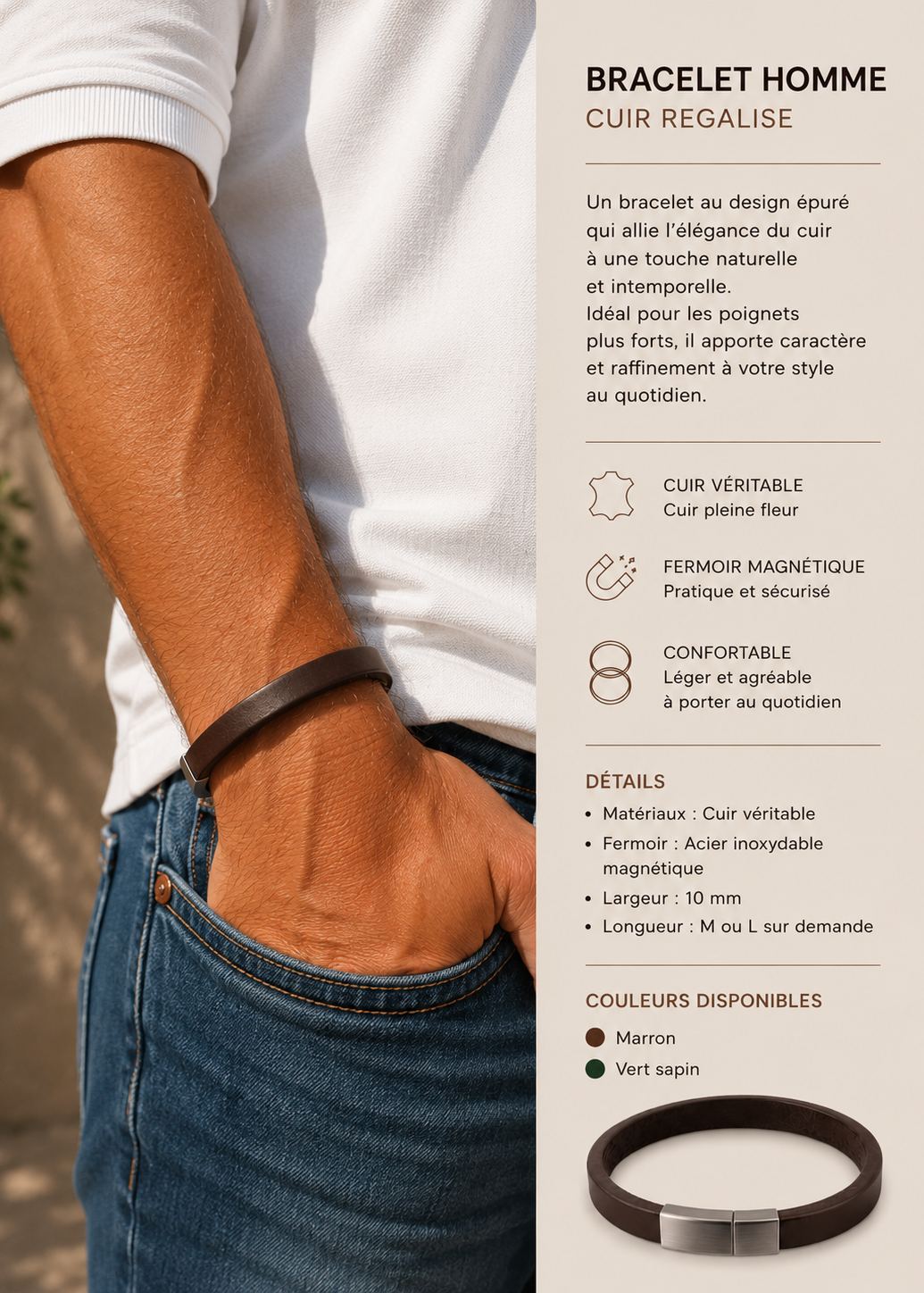 Bracelet Homme REGALIZ
